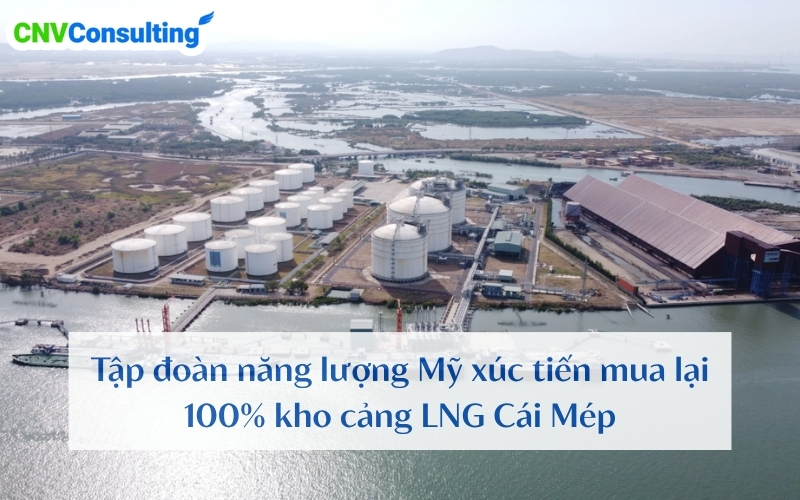 Tập đoàn năng lượng Mỹ xúc tiến mua lại 100% kho cảng LNG Cái Mép