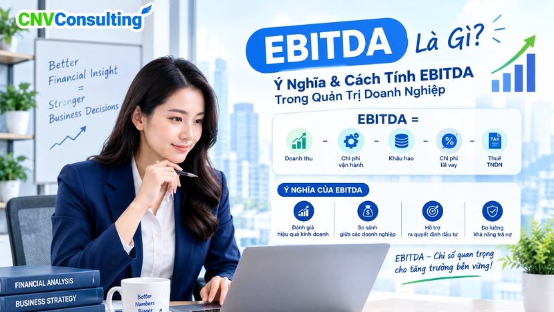 EBITDA Là Gì? Ý Nghĩa & Cách Tính EBITDA Trong Quản Trị Doanh Nghiệp